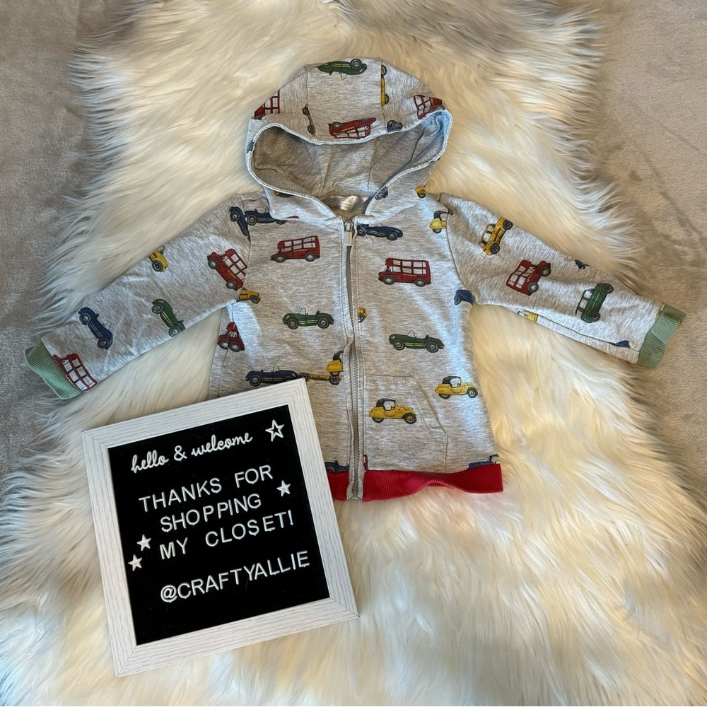 Mayoral Full Zip Hooded Sweatshirt | 12 Months